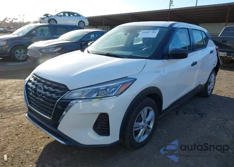 2022 Nissan Kicks S Xtronic Cvt из США, поврежденный, VIN 3N1CP5BV6NL526399